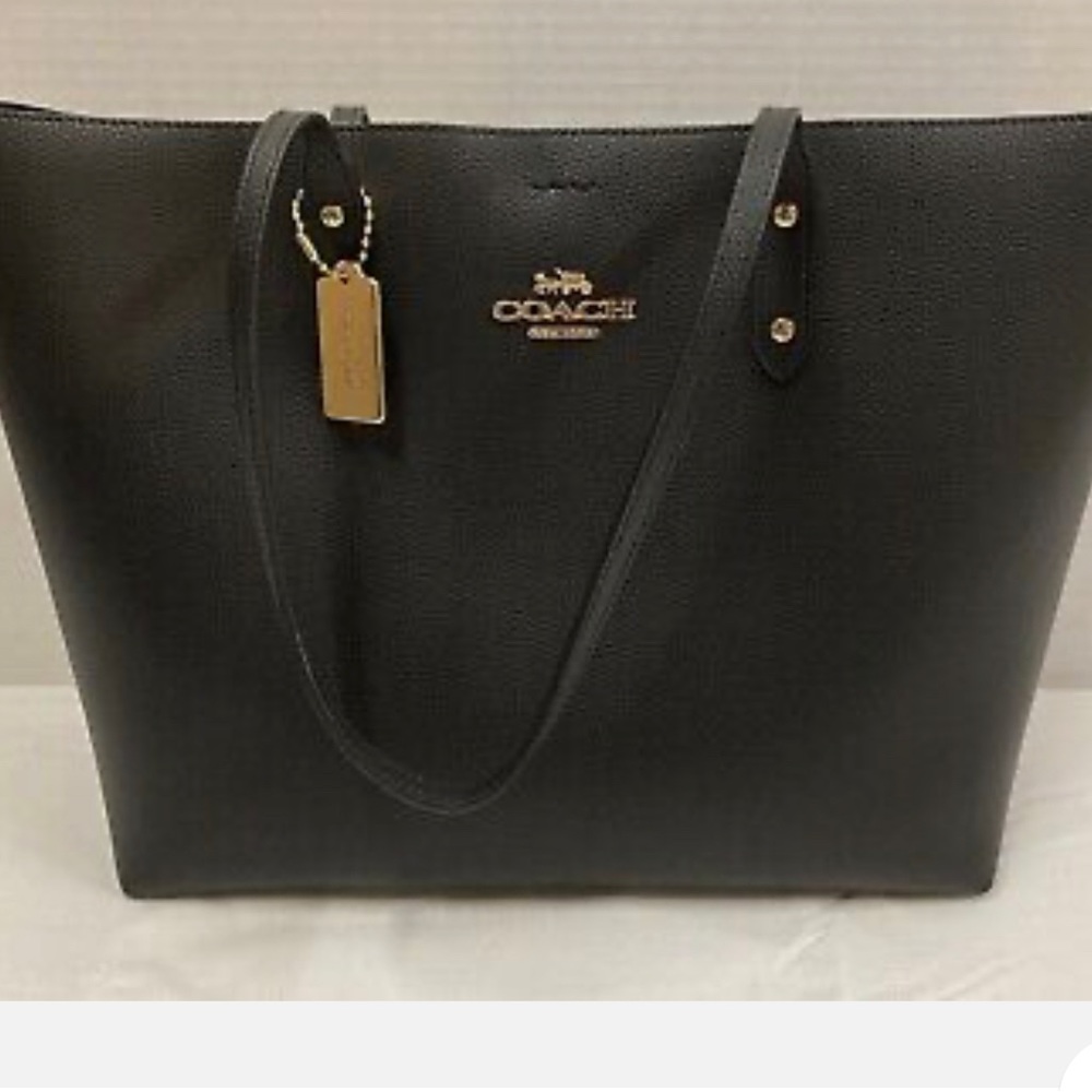Black Coach Tote bag
